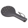 FUKR Paddle avec pointes métal 30 x 15cm Noir